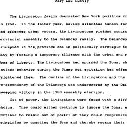 Speaker's notes, 1985-1...