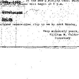 Announcements, 1962-02-15. ...
