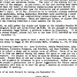 Announcements, 1980-09-02. ...