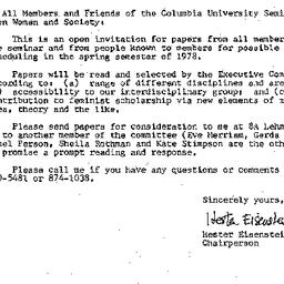 Announcements, 1977-11-08. ...