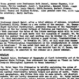 Minutes, 1973-09-12. Conten...