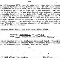 Announcements, 1975-12-02. ...