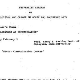 Announcements, 1980-02-05. ...