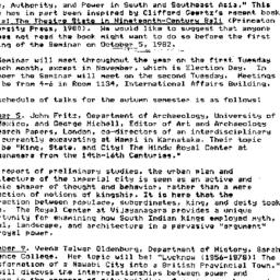 Announcements, 1982-10-05. ...