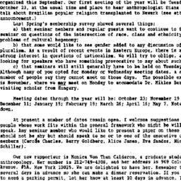 Announcements, 1990-10-23. ...