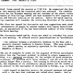 Minutes, 1973-11-08. Cultur...