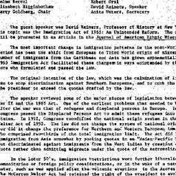 Minutes, 1982-02-07. Cultur...