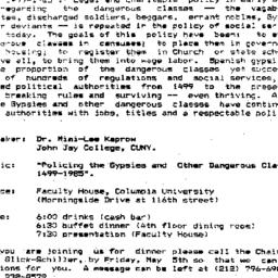 Announcements, 1989-05-09. ...