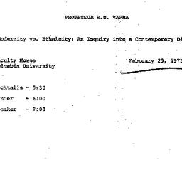 Announcements, 1975-02-25. ...