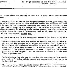 Minutes, 1972-10-26. Cultur...