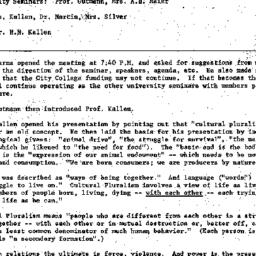 Minutes, 1973-05-10. Cultur...