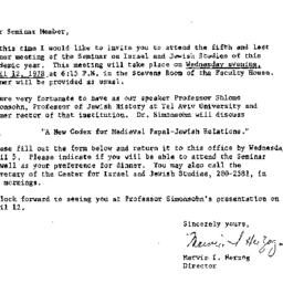 Announcements, 1979-03-17. ...