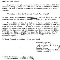 Announcements, 1979-01-26. ...
