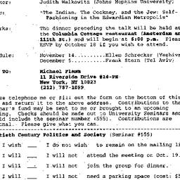 Announcements, 1995-10-19. ...