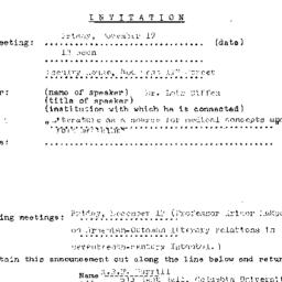 Announcements, 1976-11-19. ...