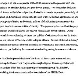 Speaker's paper, 1996-0...