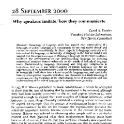 Minutes, 2000-09-28. Langua...