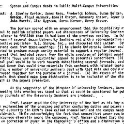 Minutes, 1978-11-15. Higher...
