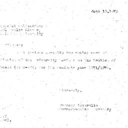 Correspondence, 1972-06-13....