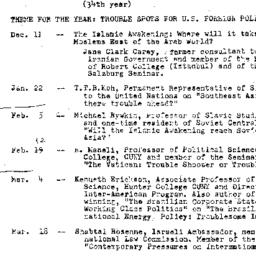 Announcements, 1979-11-27. ...