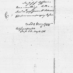 [Document, 1788 April 01]