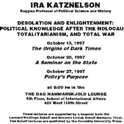 Announcements, 1997-10-13. ...