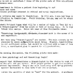 Minutes, 1975-12-10. Death,...