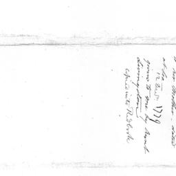 [Document, 1779 December 12]