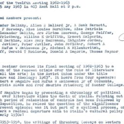 Minutes, 1963-05-15. Commun...