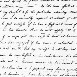 [Document, 1798 August 06]