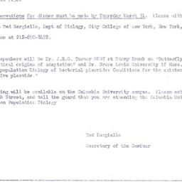 Announcements, 1977-04-04. ...