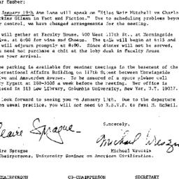 Announcements, 1983-12-05. ...