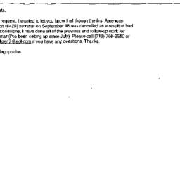 Correspondence, 1999-10-08....