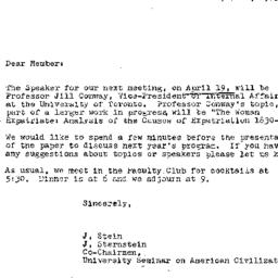 Announcements, 1973-04-02. ...