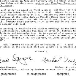 Announcements, 1985-02-01. ...