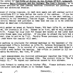 Announcements, 1984-09-29. ...
