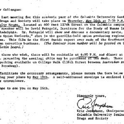 Announcements, 1977-05-02. ...