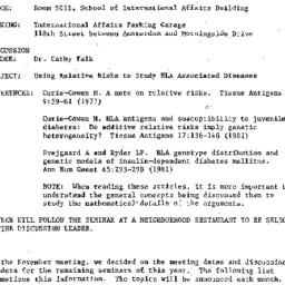 Announcements, 1983-12-08. ...