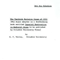 Speaker's paper, 1970-0...