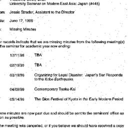 Correspondence, 1999-06-17....