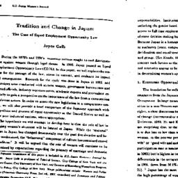 Speaker's paper, 1992-0...