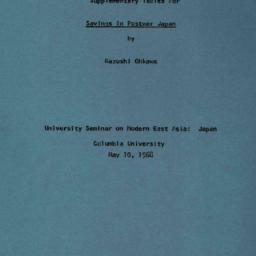Speaker's paper, 1968-0...