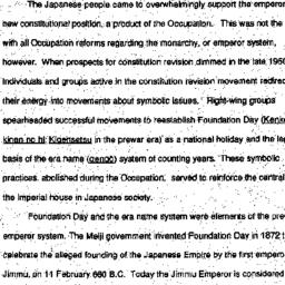Speaker's paper, 1997-0...