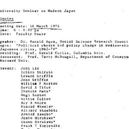Minutes, 1978-03-10. Modern...