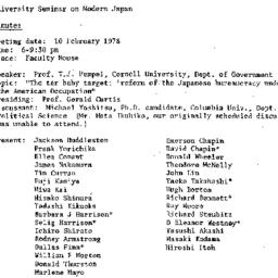 Minutes, 1978-02-10. Modern...
