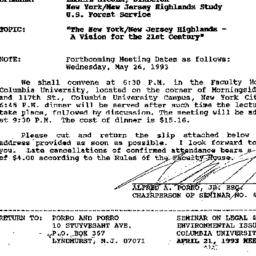 Announcements, 1993-04-21. ...