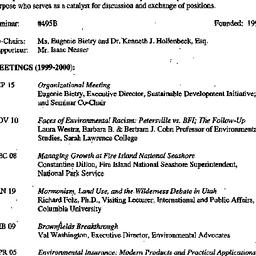 Schedules, Legal, Economic,...