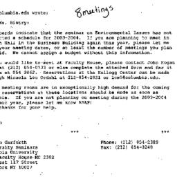 Correspondence, 2004-08-04....