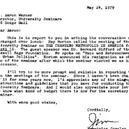Correspondence, 1980-05-24....