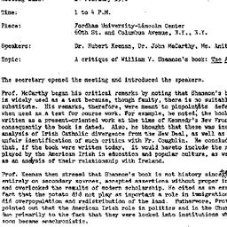 Minutes, 1976-02-14. Irish ...